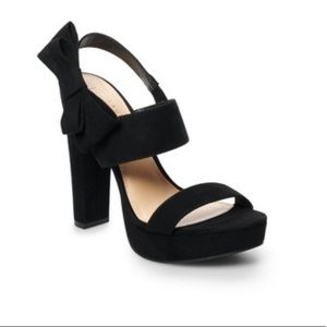 NEW LC Lauren Conrad Platform Heels Size 9